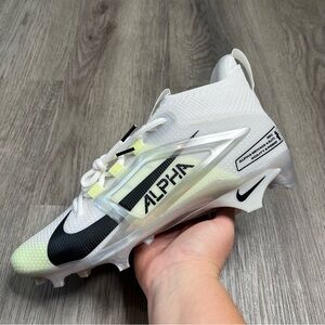 New Nike Alpha Menace 4‎ Elite Football Cleats White Men Size 11.5 FD7036-100